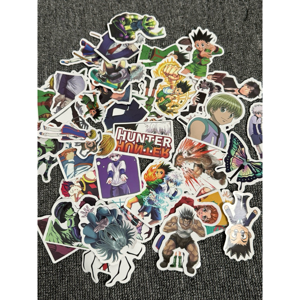 สติ๊กเกอร์อนิเมะ 51 ชิ้น | นักล่า X นักล่า | สต็อกจํากัด! | TT-038