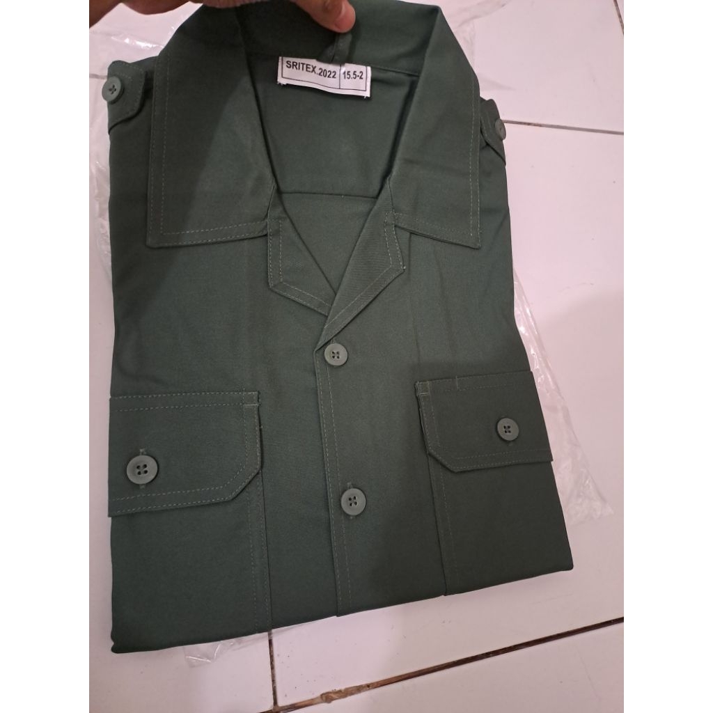 เสื้อยืด TNI AD PDH พร้อมคอปกนอน