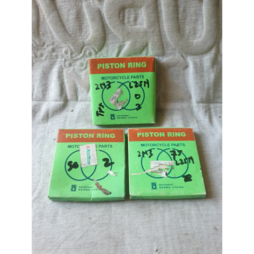 Yamaha L2Sn L2Super L2G บาง 2N3 Os Oversize Zero Std 50 75 แหวนลูกสูบหายาก