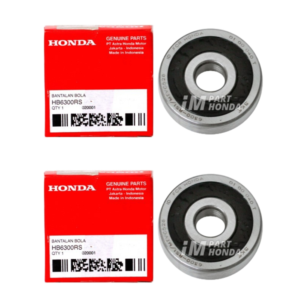 2 ชิ้น LAHAR / BEARING / FRONT WHEEL LAHER 6300 PAIR JUPITER Z BURHAN / OLD / NEW ROBOT / Z1 - MX 13