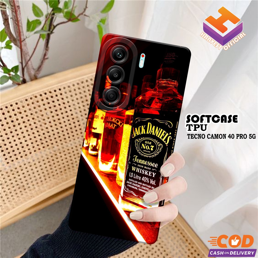 เคส Tecno Camon 40 Pro 5G ล่าสุด - เคส Tecno Camon 40 Pro 5G Softcase - Pro Camera Softcase Case - T