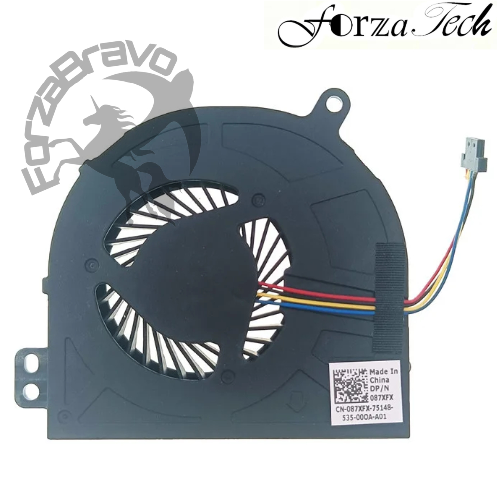 Latitude E5440 E5540 087XFX 87XFX DC28000DNVL พัดลมระบายความร้อนแล็ปท็อป 4 PIN พร้อมการรับประกันใหม่