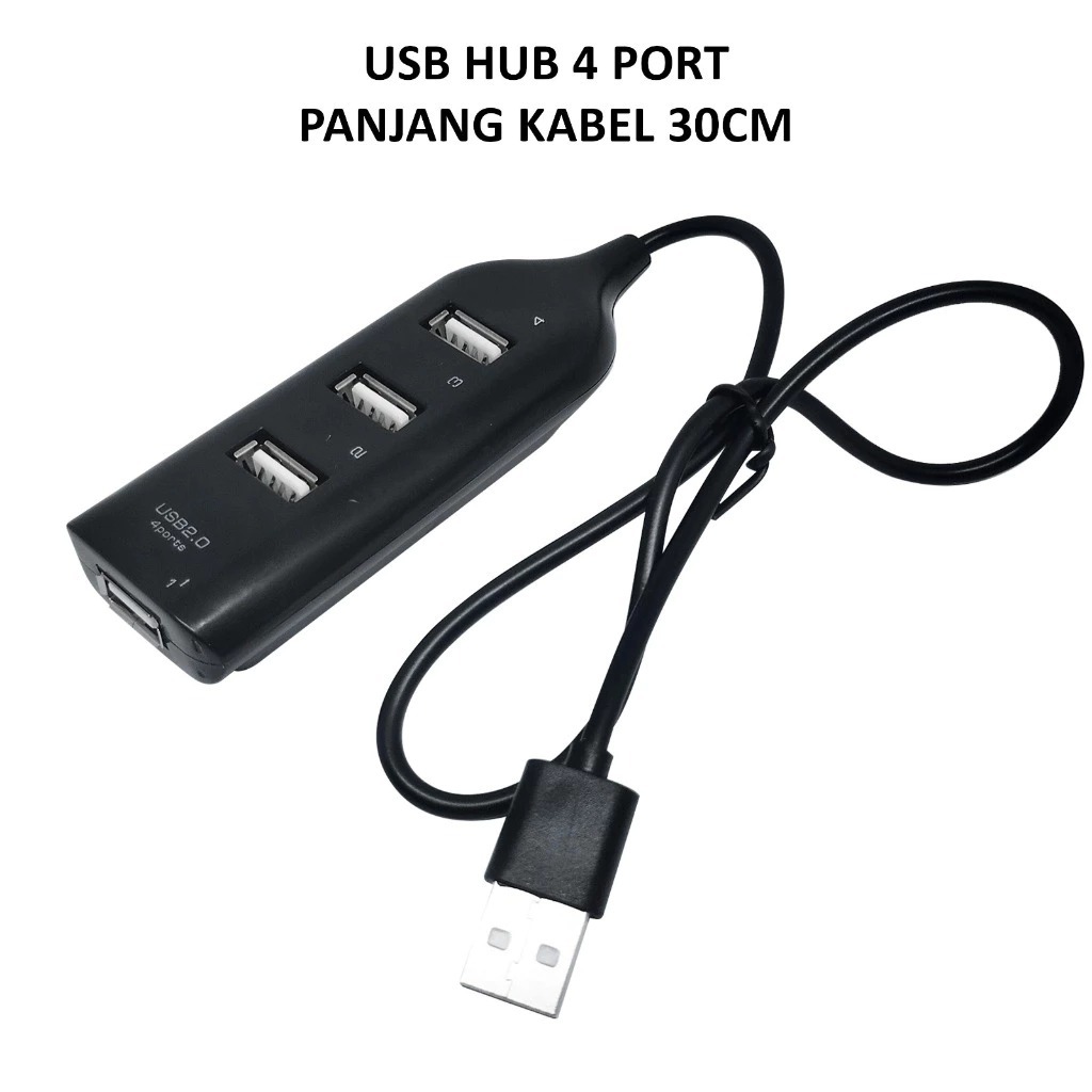 USB HUB 4 PORT MULTIFUNCTION / USB HUB / USB HUB 4 PORT CABLE LENGTH 30CM MULTIFUNCTION