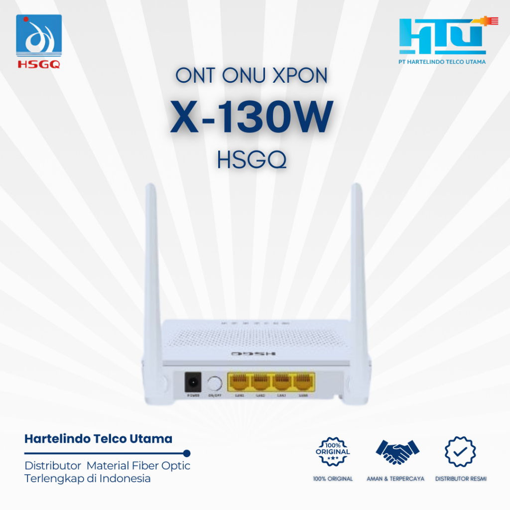 ONU XPON HSGQ X130W - โพเทล