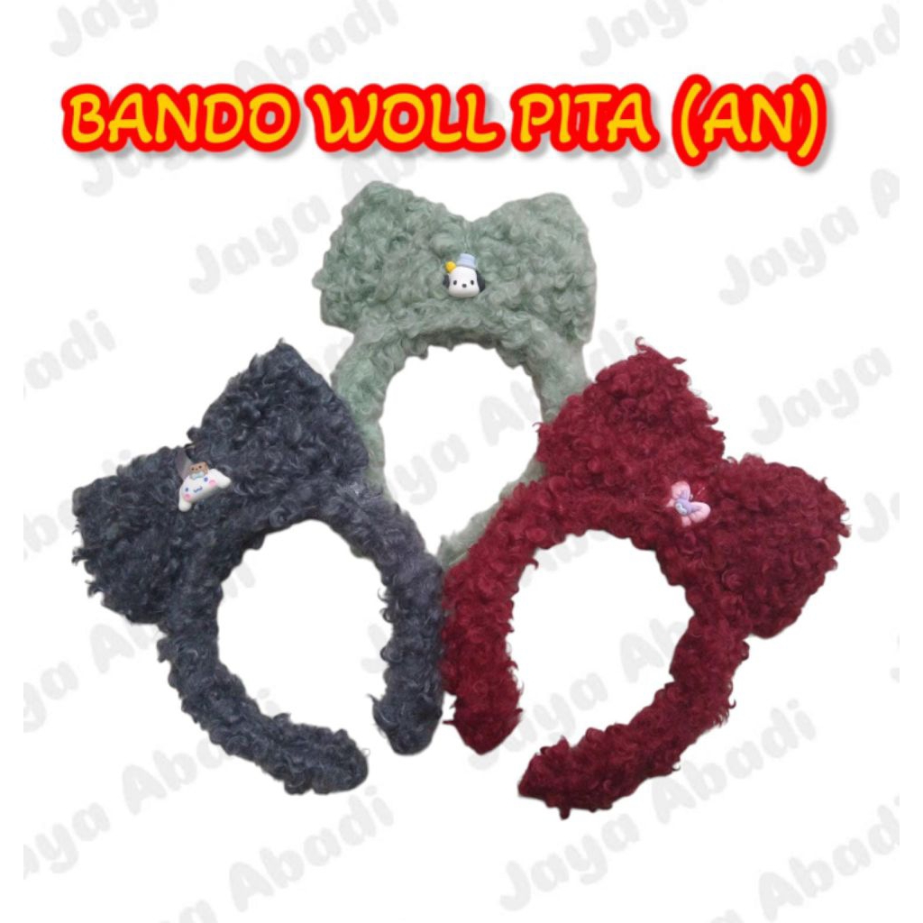 WOOL HEADSET / RIBBON HEADSET / ชุดหูฟังเสียง / ชุดหูฟังของ CHILDREN / ชุดหูฟัง GIRLS / FASHION
