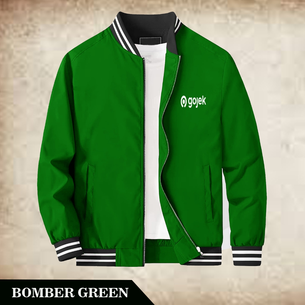 GoJek Bomber logo gojek online ผู้ชายผู้หญิง