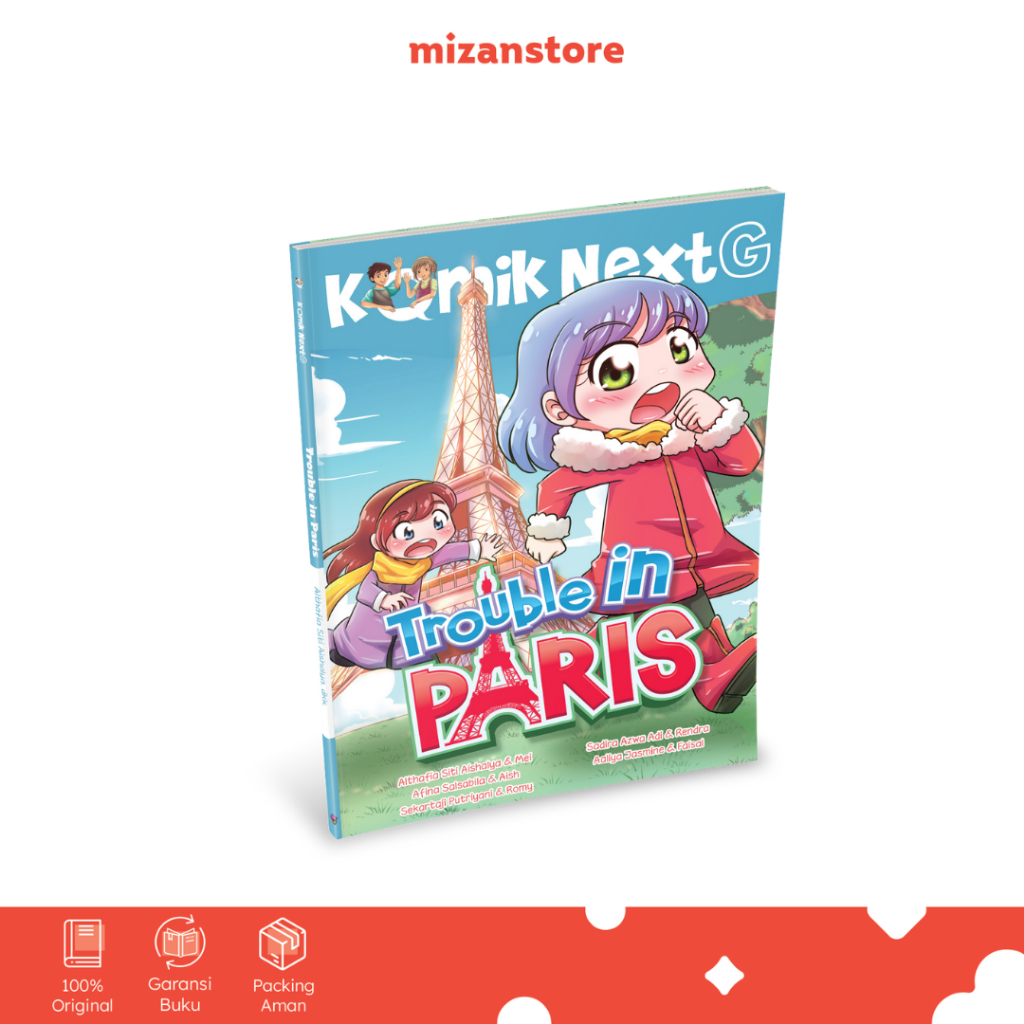หนังสือเด็กการ์ตูน Next G: Trouble In Paris Rpl 2nd - Mizan Medan