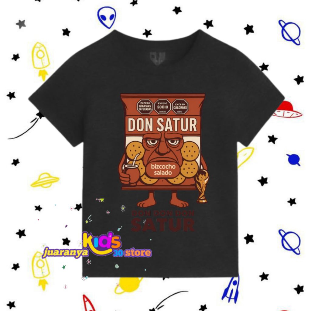 เสื้อยืดเด็ก - Don Satur - ตัวละครเสื้อยืดเด็ก - Don Satur