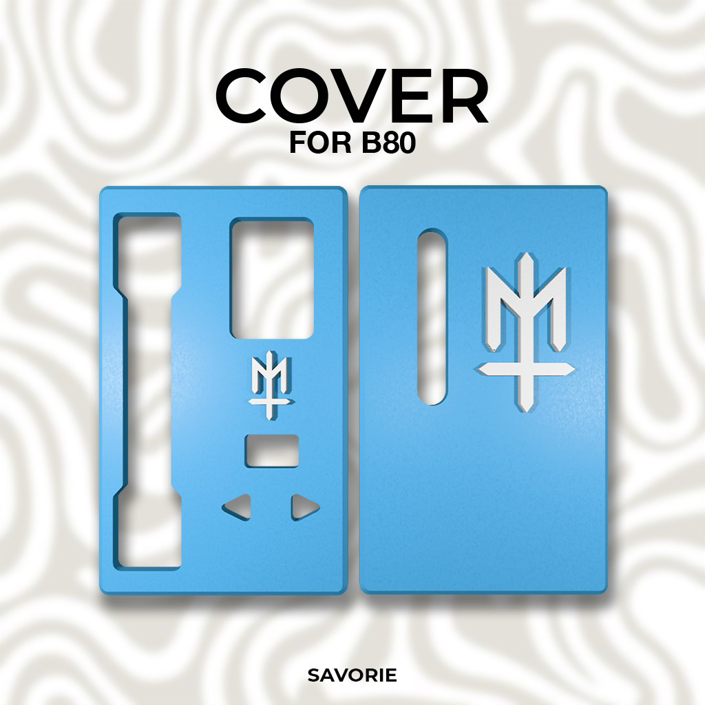 MATRNAL BLUE WHITE B8O CASE 3D PRINT MAGNETIC