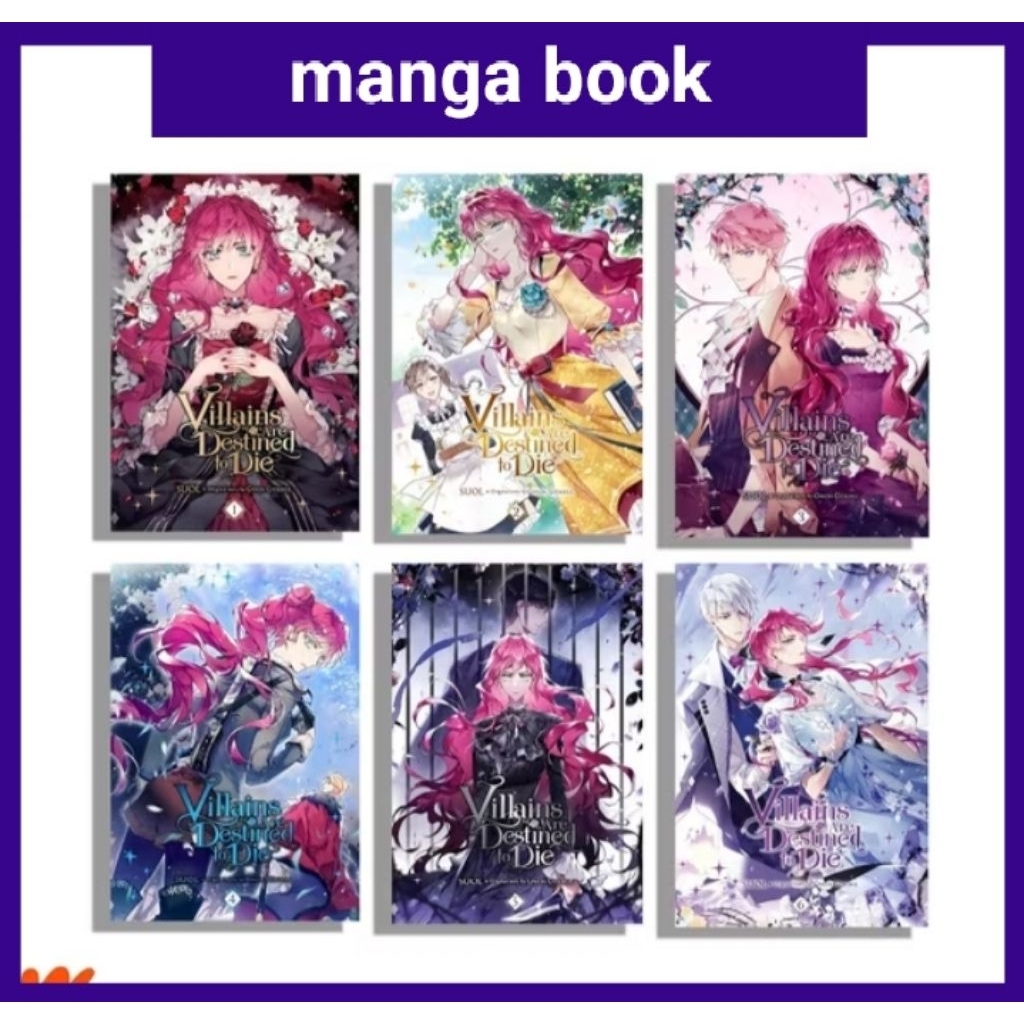 Villains are destined to Die comic (ชุด 7 เล่ม)