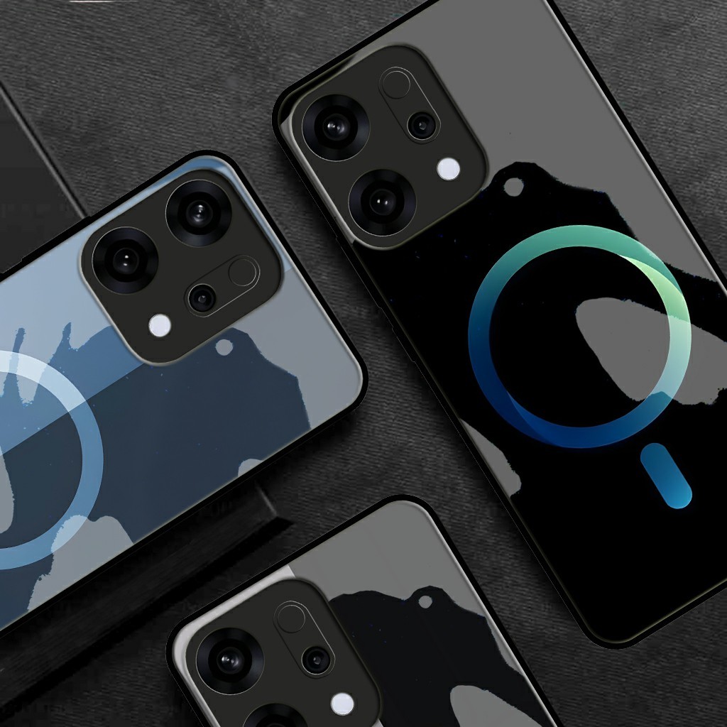 Motif Glass Softcase [FC01] ล่าสุด OPPO Reno 14 5G 2025 ล่าสุด OPPO Reno 14 5G เคส HP - เคสมือถือ OP