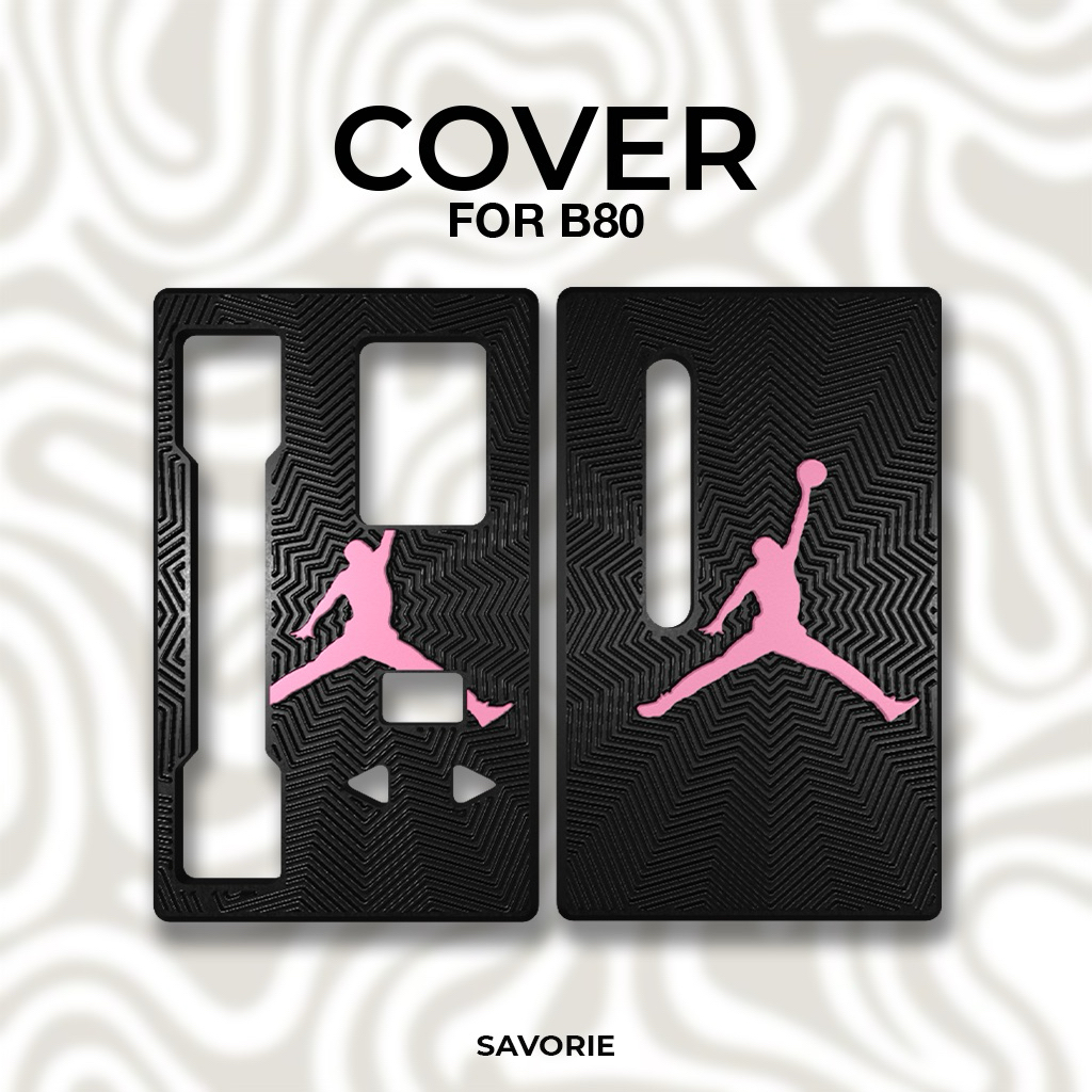 JORDAN BLACK PINK B8O CASE 3D PRINT MAGNETIC