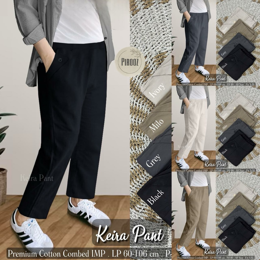 NO CANCEL• Kiira Pant• กางเกงธรรมดาผู้หญิง