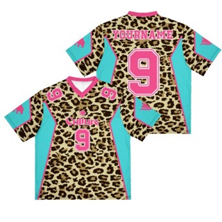 LEOPHARD CULTURE TOSCA WHITE STREETWEAR JERSEY