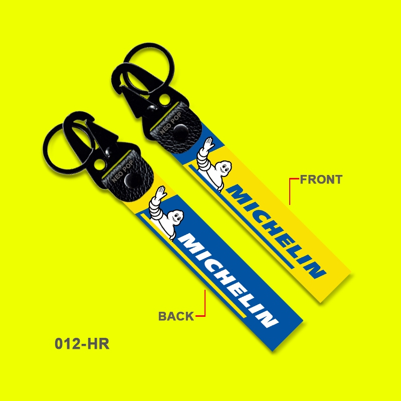 GANTUNGAN MICHELIN พวงกุญแจพรีเมี่ยมพวงกุญแจรถจักรยานยนต์ SPONSOR โลโก้ MOTOGP ยี่ห้อ TUBELESS ยางด้านหน้าด้านหลัง MOTOGP F1 AWARDS MERCANMATICDISE CB CBR SONIC SCOOPY VARIO NMAX XMAX คาร์บอน ยามเย็น