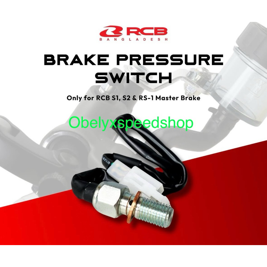 RCB S1 S1 FL Radial Brake Master Switch ด้ายหยาบ