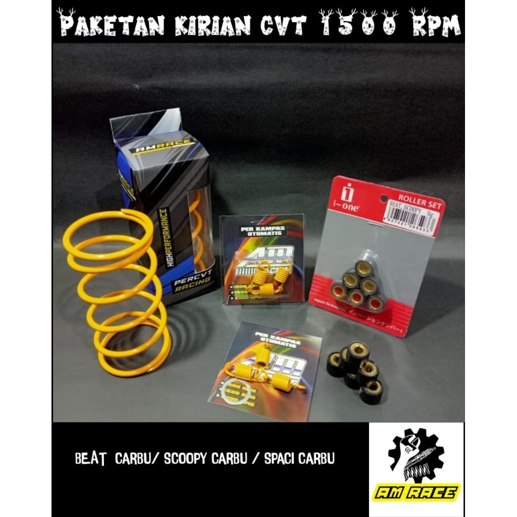 KIRIAN FULL BEAT CARBON SCOOPY CARBON SPACI CARBON 1500 RPM AM RACE RACING