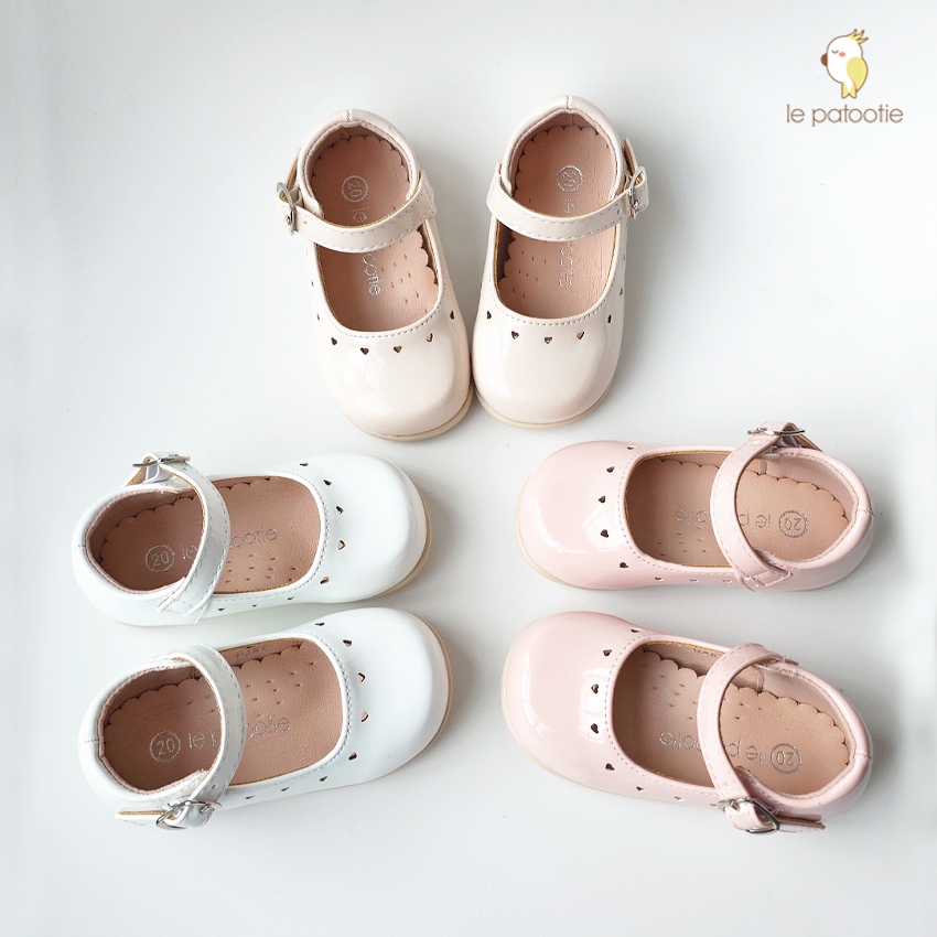 LE PATOOTIE Walker Shoes รองเท้าปาร์ตี้เด็กผู้หญิง - Hart Flatshoes