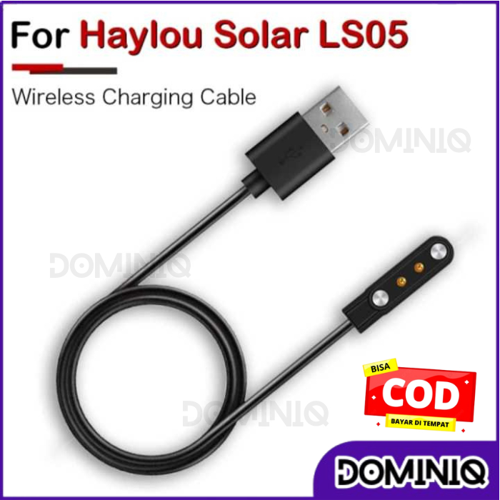 Haylou เครื่องชาร์จพลังงานแสงอาทิตย์ Usb Ls05 Ls05S Docking ชาร์จนาฬิกา Xiaomi