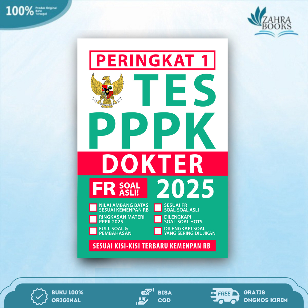 Rank 1 เล่ม PPPK DOCTOR 2025 - Eduka Media