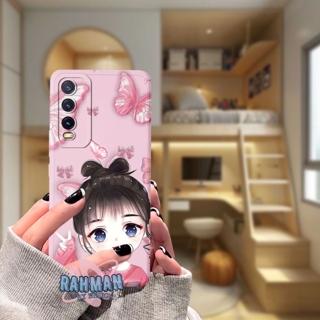 HP Kaikana Casing Vivo V2043 V2026 V2027 V2029 - Fashion Image Cool เคสมือถือ เคสมือถือ ฟิล์มกันรอยม