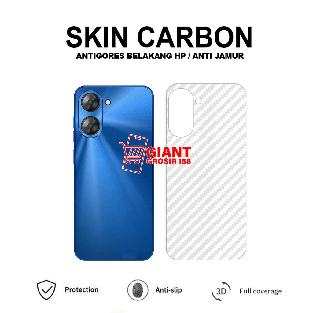 MEIZU MBLU 21 SKIN CARBON 3D ANTI-SCRATCH BACK SKIN CARBON MEIZU MBLU 21