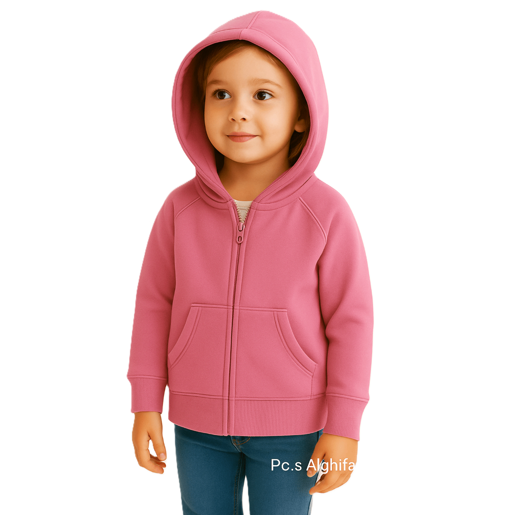 Girls Hodie Jacket Boys Hodie [อายุ 1-10 ปี] สีพาสเทล
