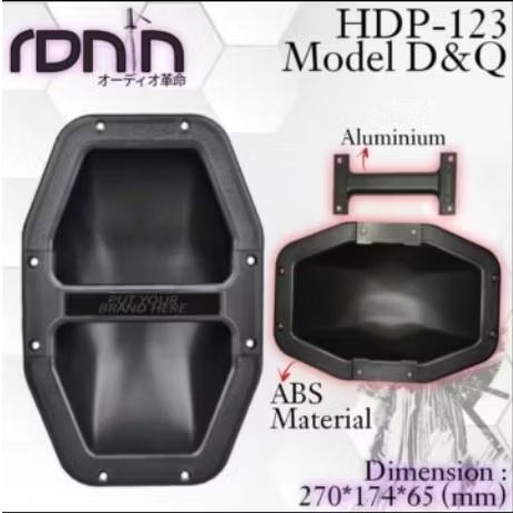 RONIN HANDLE JBL 123 ABS นําเข้าลําโพงกล่อง Handle