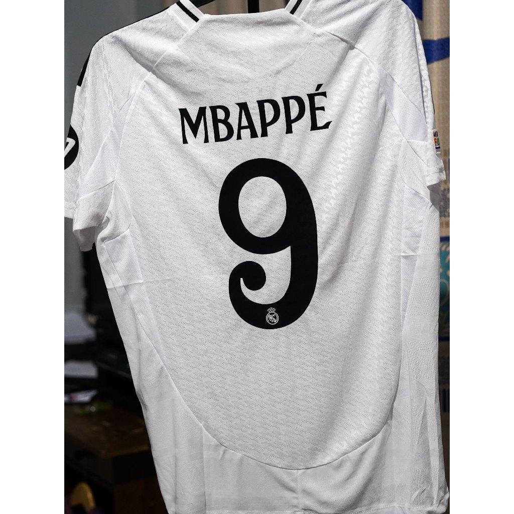 REAL MADRID HOME JERSEY 2024-2025 PI - 9 MBAPPE
