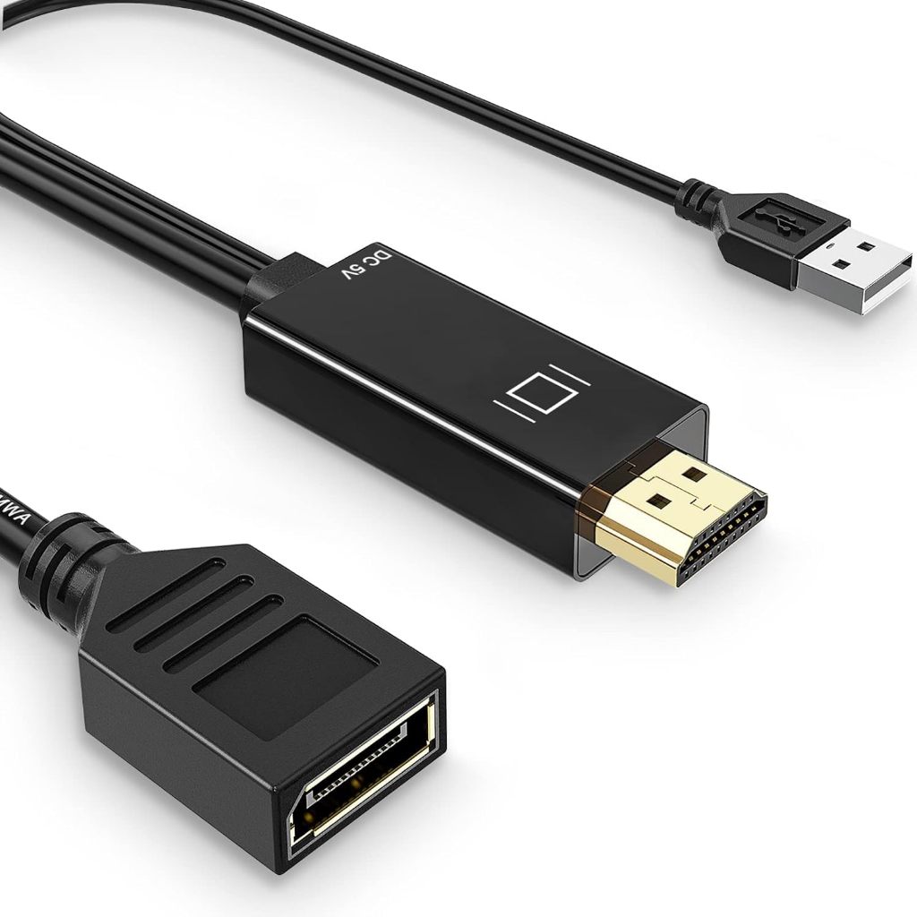 HDTV TO DP Display Port -30CM Converter HDmi TO DP-0.3M