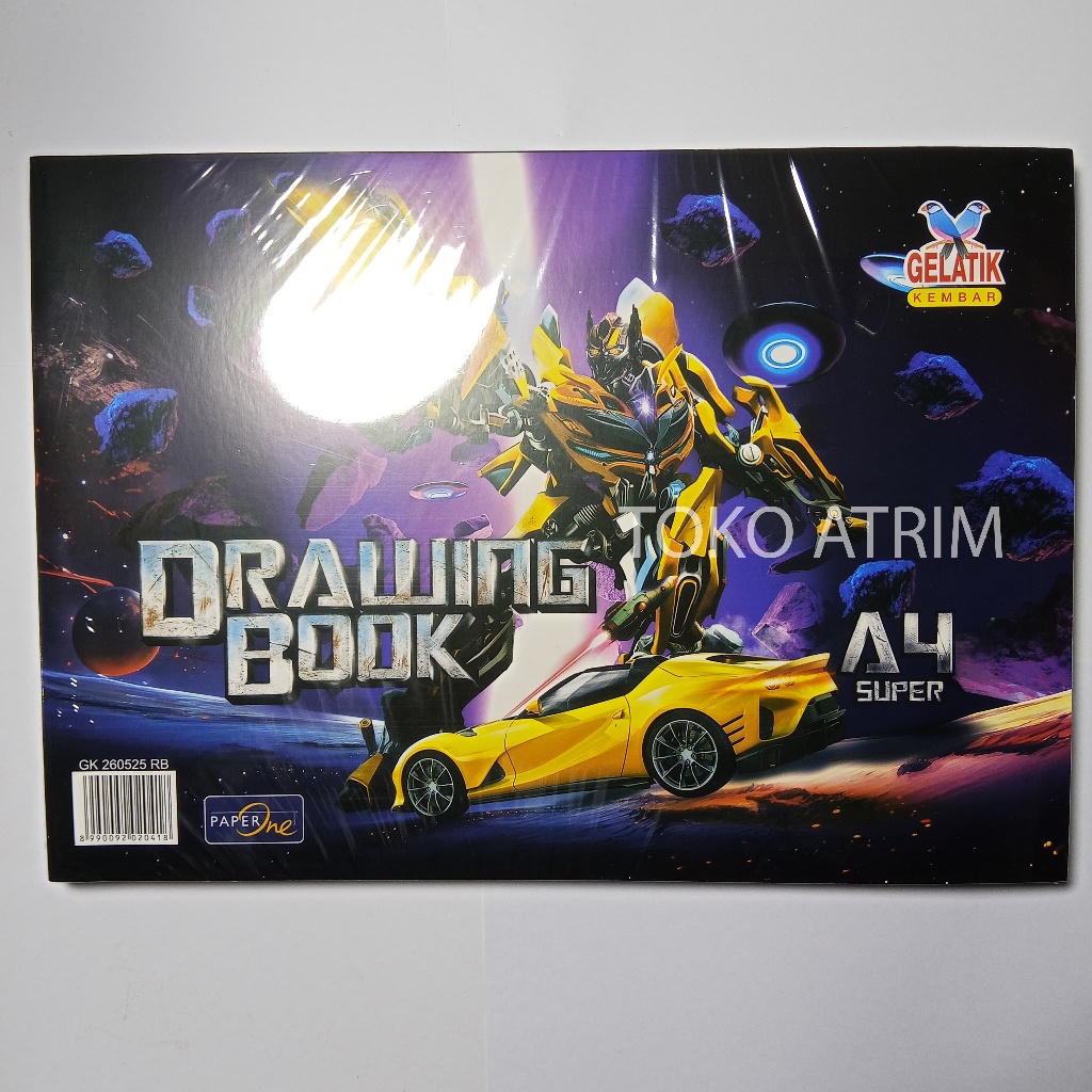 PAPER ONE A4 / RETAIL สมุดวาดภาพ 1 ชิ้น