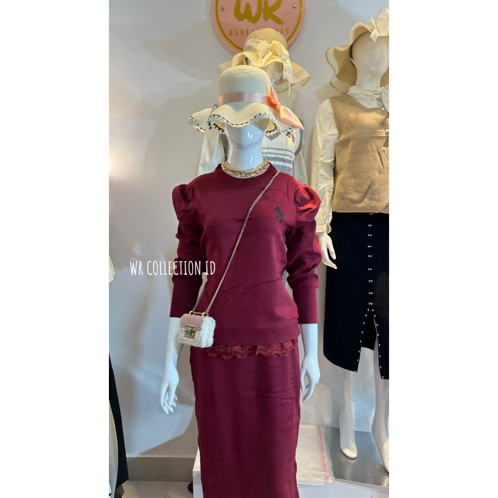 Elena Top + ชุดกระโปรง || รหัส WR COLLECTION