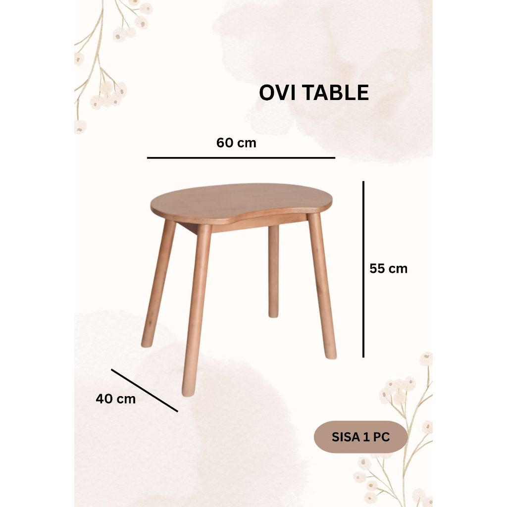 Corner TABLE, Minimalist Terrace TABLE, Writing TABLE (OVI TABLE)