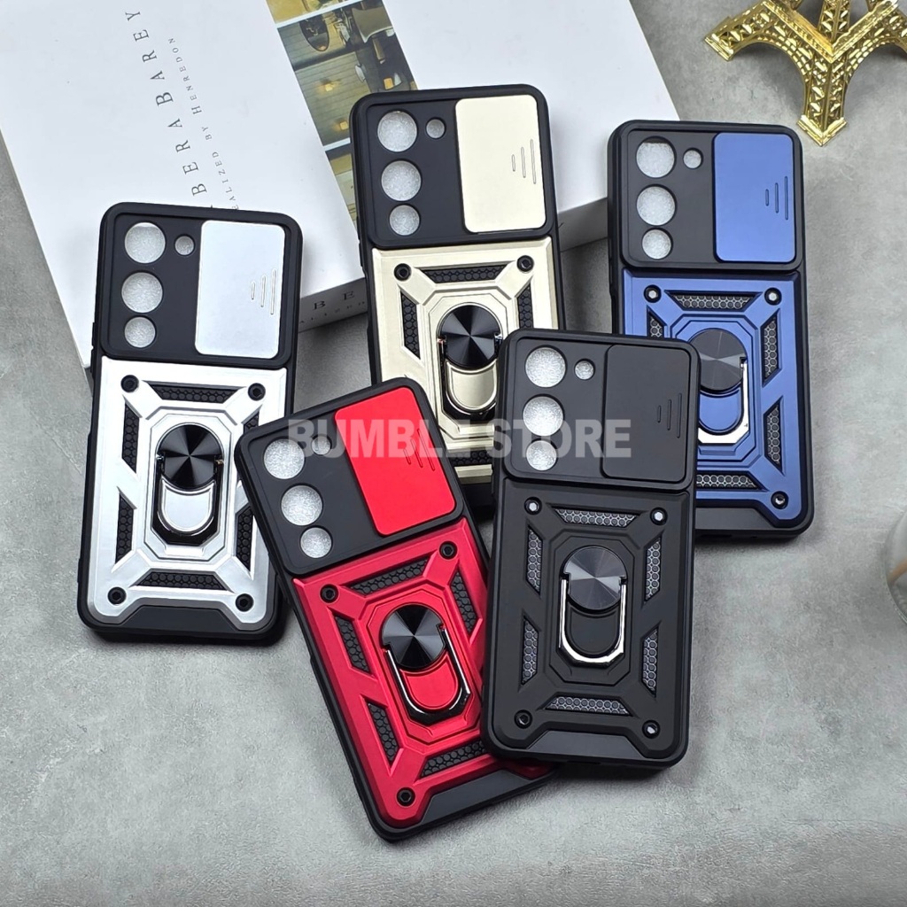 Vivo Y04 Vivo Y04S Vivo Y19S GT เคสแหวนเกราะหุ่นยนต์สไลด์หม้อแปลงป้องกันกล้อง Vivo Y04 Vivo Y04S Viv