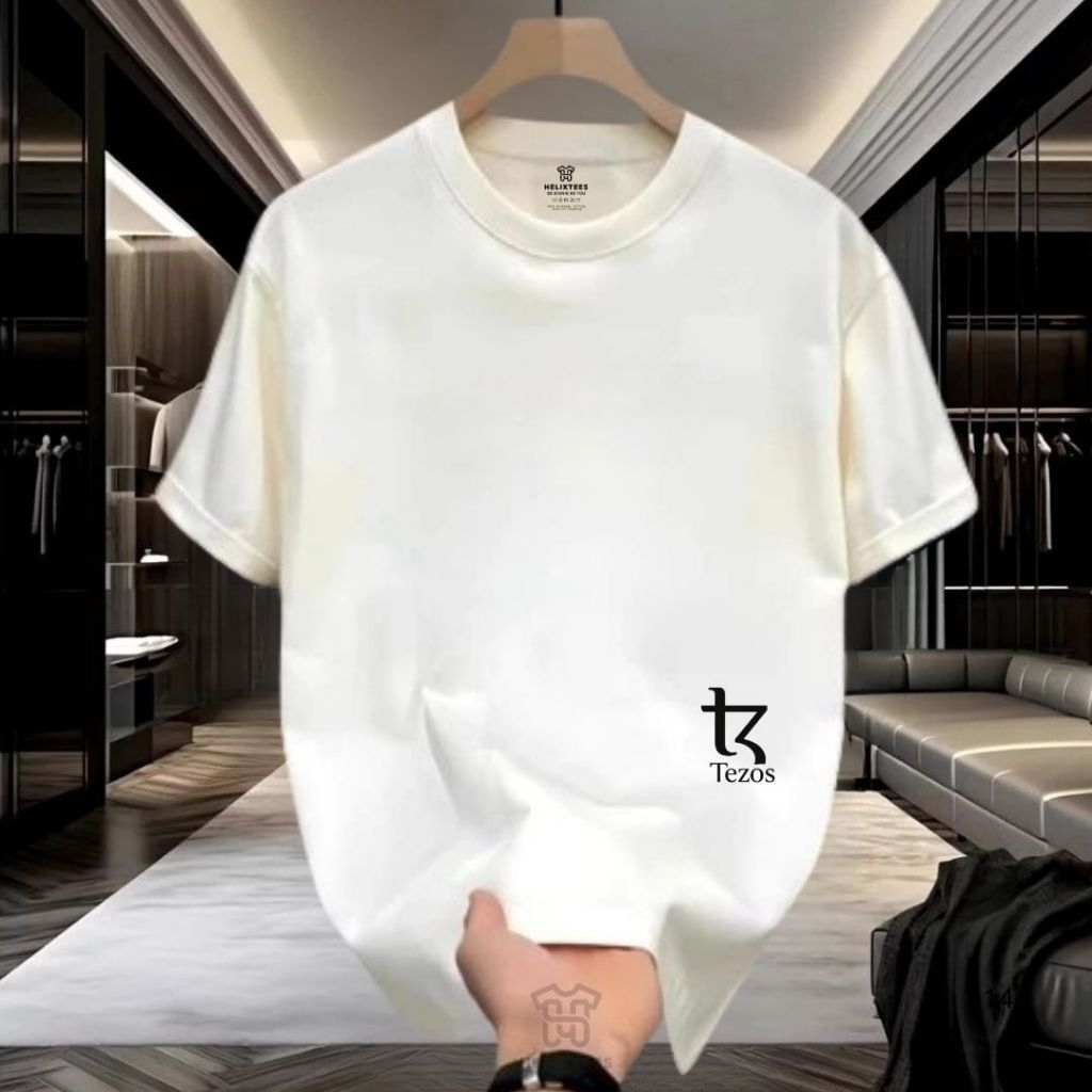 เสื้อยืด Distro Cotton Tezos Cripto 20S - สบายและนุ่ม Unisex ของแท้ คุณภาพระดับพรีเมียม ล่าสุด
