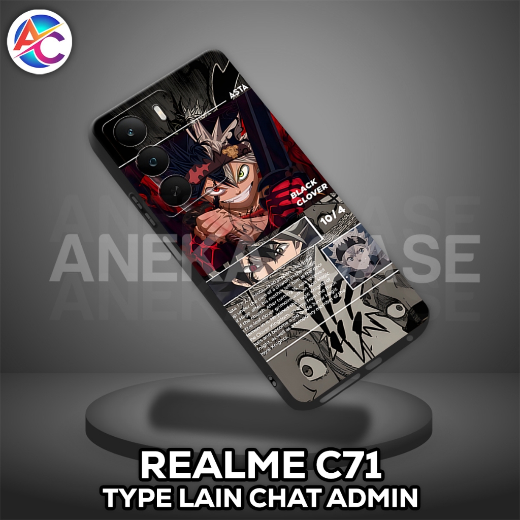 AC14-Case REALME C71-ANIME Motif-Softcase REALME C71-เคส REALME C71-ซิลิโคน REALME C71