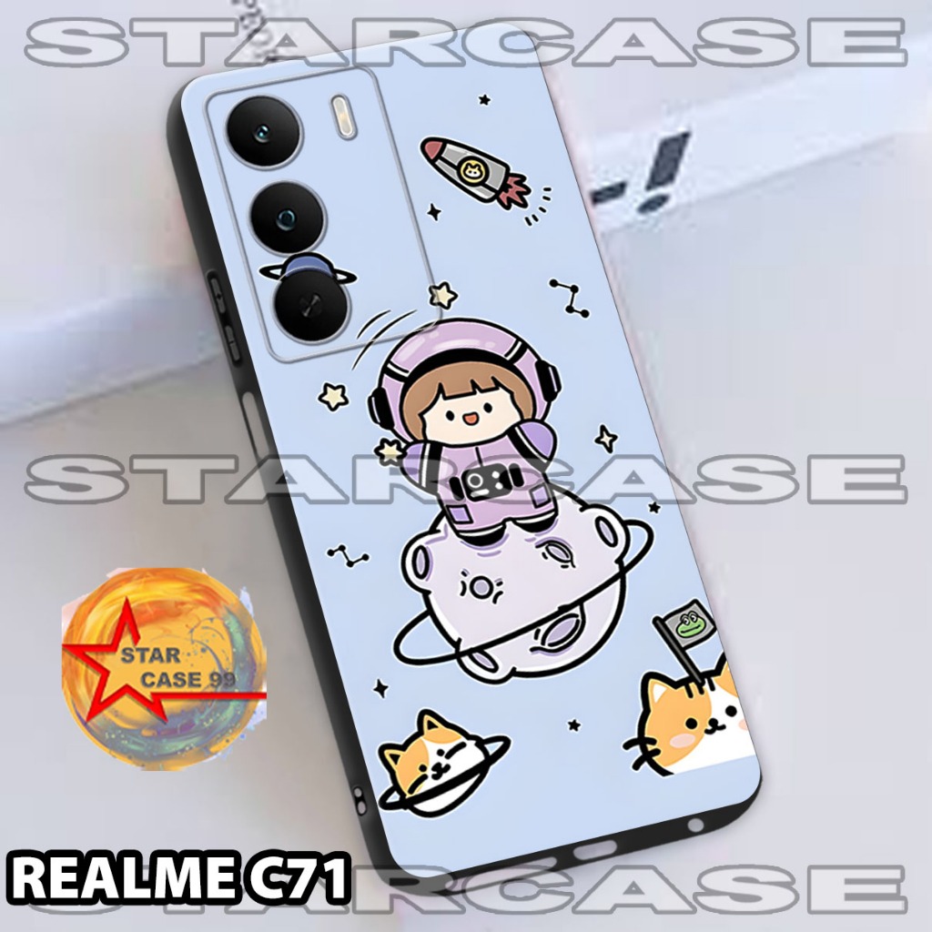 Realme c71/S43 ยาง Softcase/ลายการ์ตูน/เคสrealme c71/เคสrealme c71