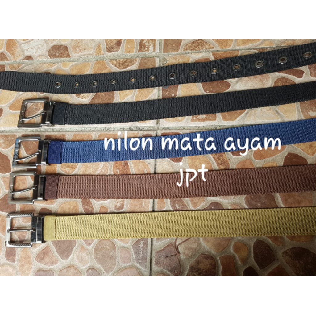 MATA Jpt เข็มขัดไนลอนตาไก่