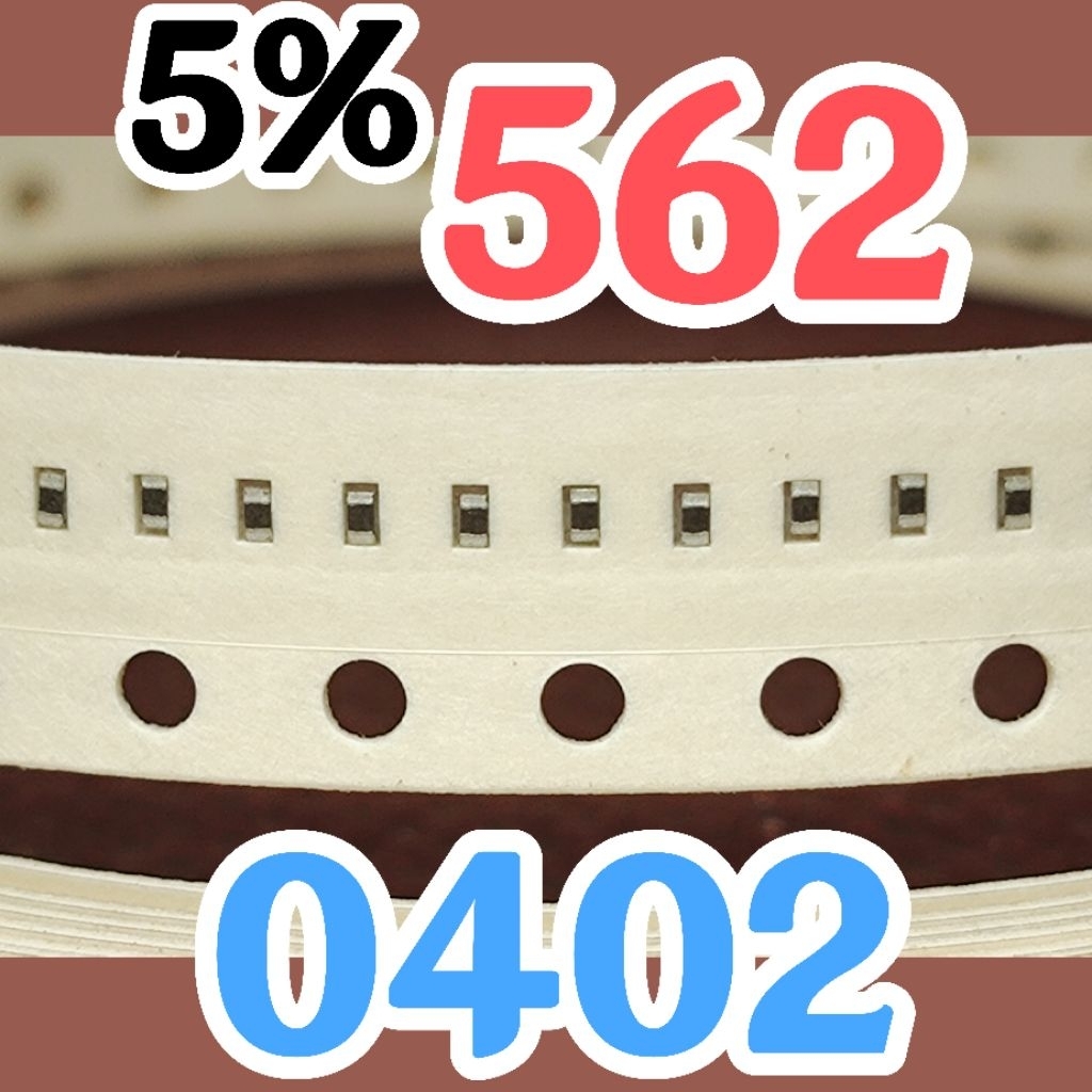10pcs ชิปตัวต้านทาน smd 562 5K6 5% ขนาด 0402 1005 5.6Kohm 5.6Kohm 5.6Kohm 5.6Kohm 5.6Kohm 5.6 Kohm 5