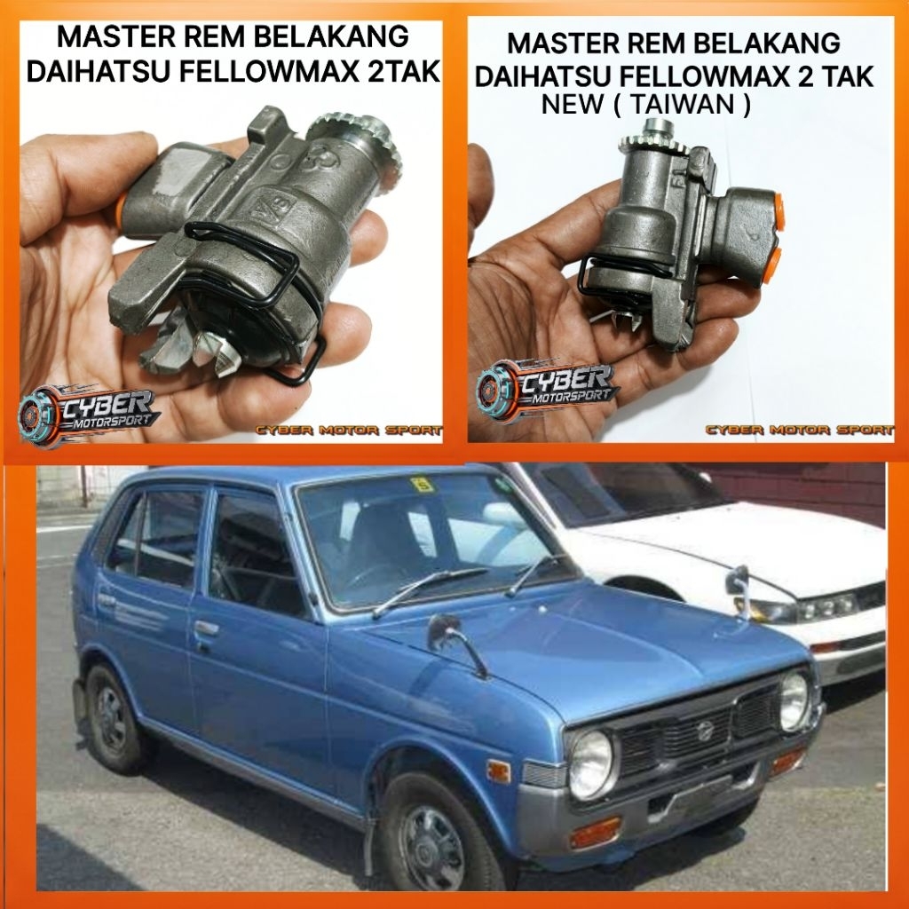 New Daihatsu Fellowmax แม่ปั๊มเบรกล้อหลัง Daihatsu felowmax L38 S38 truntung 2 จังหวะล่างหลักเบรคหลั