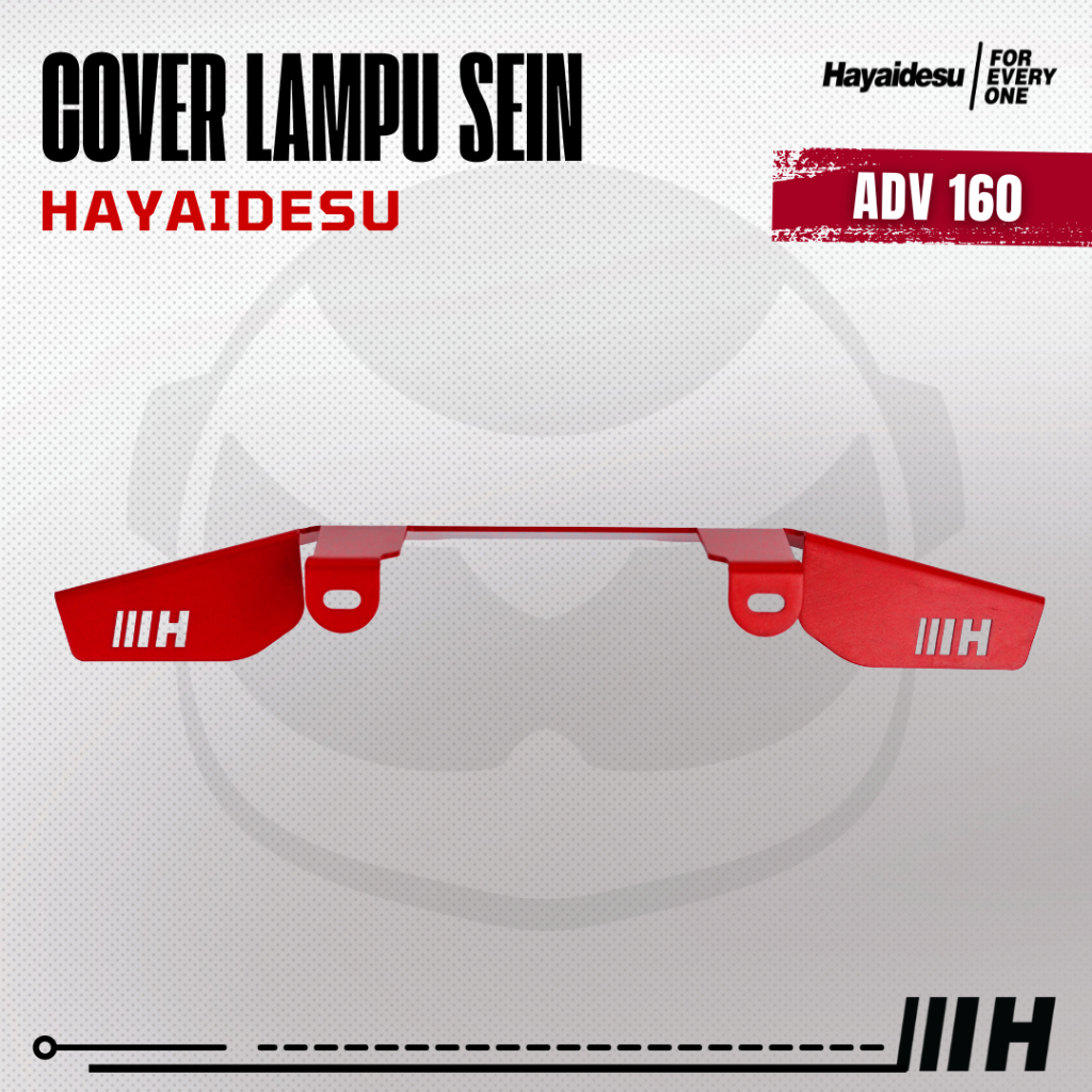 ฝาครอบตัวป้องกันไฟเลี้ยวด้านหลังสําหรับ Honda ADV 160 HAYAIDESU
