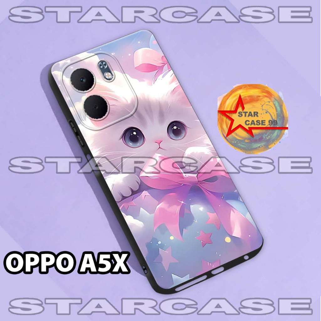 Oppo a5x/S38 ยาง Softcase/Motif /เคส oppo a5x/เคส oppo a5x