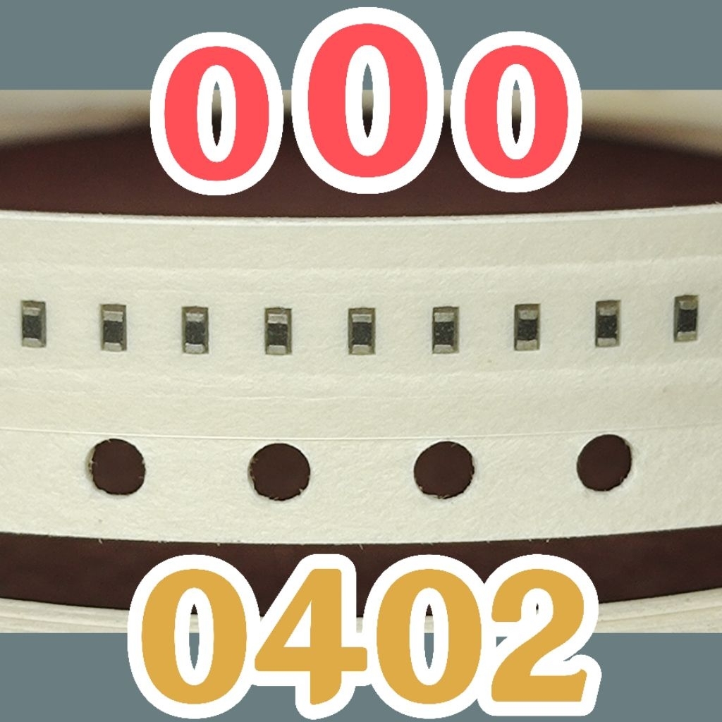 10 ชิ้น ตัวต้านทานชิป smd 000 0 ขนาด 0402 1005 0 โอห์ม 0ohm 0R โอห์ม
