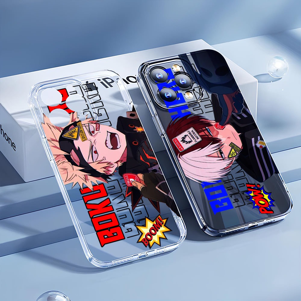 ALL TYPE CASE CLEAR BOKU NO HERO MOTIF สําหรับ VIVO V27 5G V23 5G V23E V20 V29/S17 Y81 V20 SE Y53 20