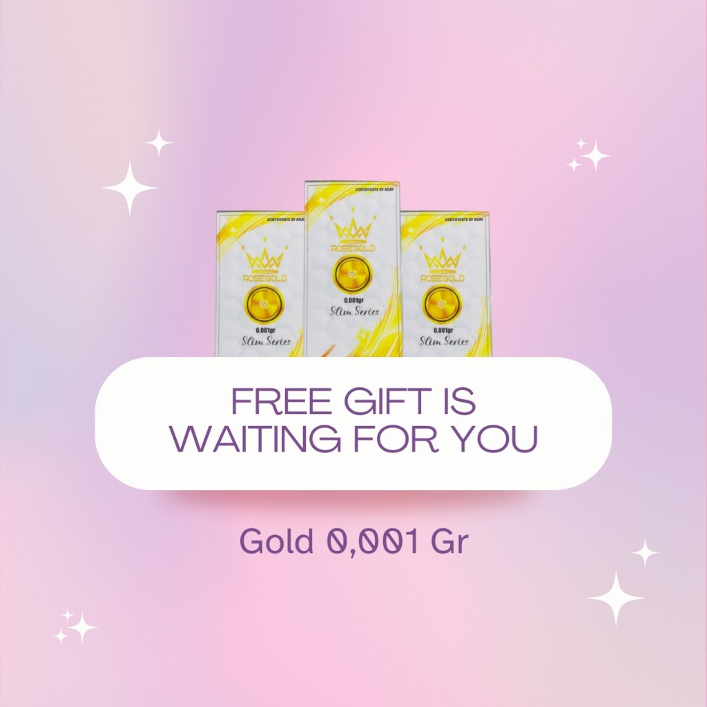 YUFFIE Rosegold Slim Series 0.001gr