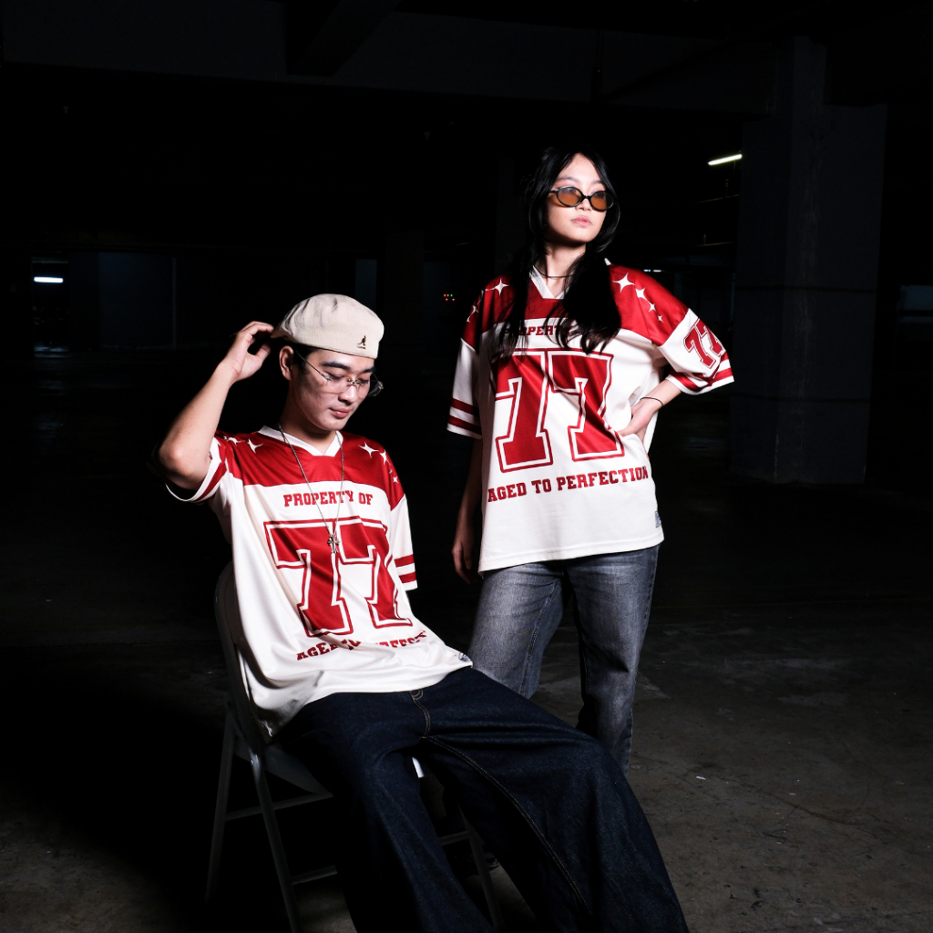 เสื้อเจอร์ซีย์โอเวอร์ไซส์ Unisex 77 OXBOLD | 777 Studio Oversize Jersey