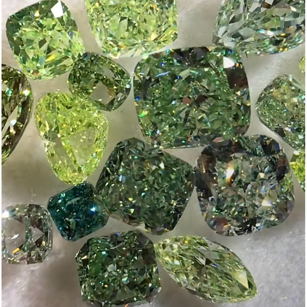 [ Lab Carbon Diamond&Modified Brilliant ]FL-IF/VVS1 คุณภาพ -Color D/E PREMIUM Austria Lab Carbon Dia