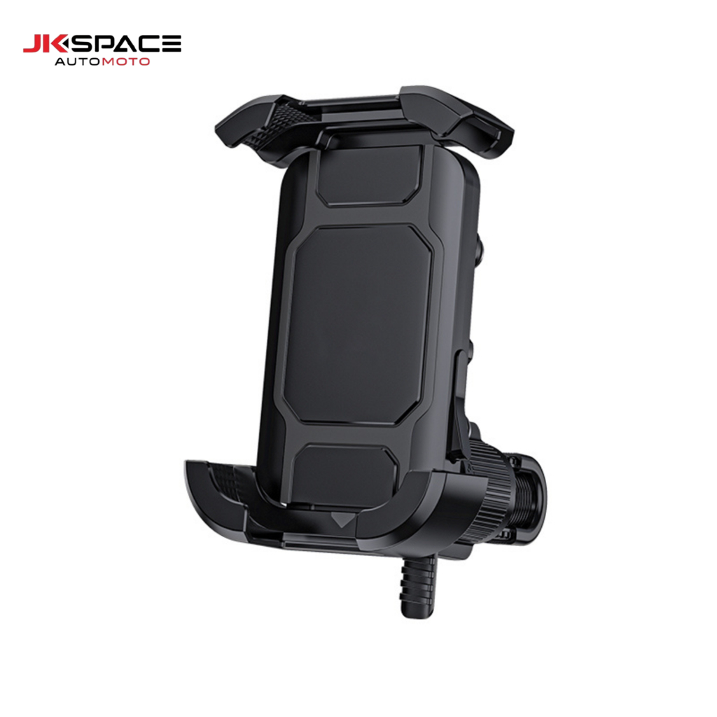 JK SPACE ABU MOTORCYCLE HOLDER/ ด้ามจับโทรศัพท์จักรยาน ABU / UNIVERSAL ELECTRIC MOTORCYCLE 360 ROTAT