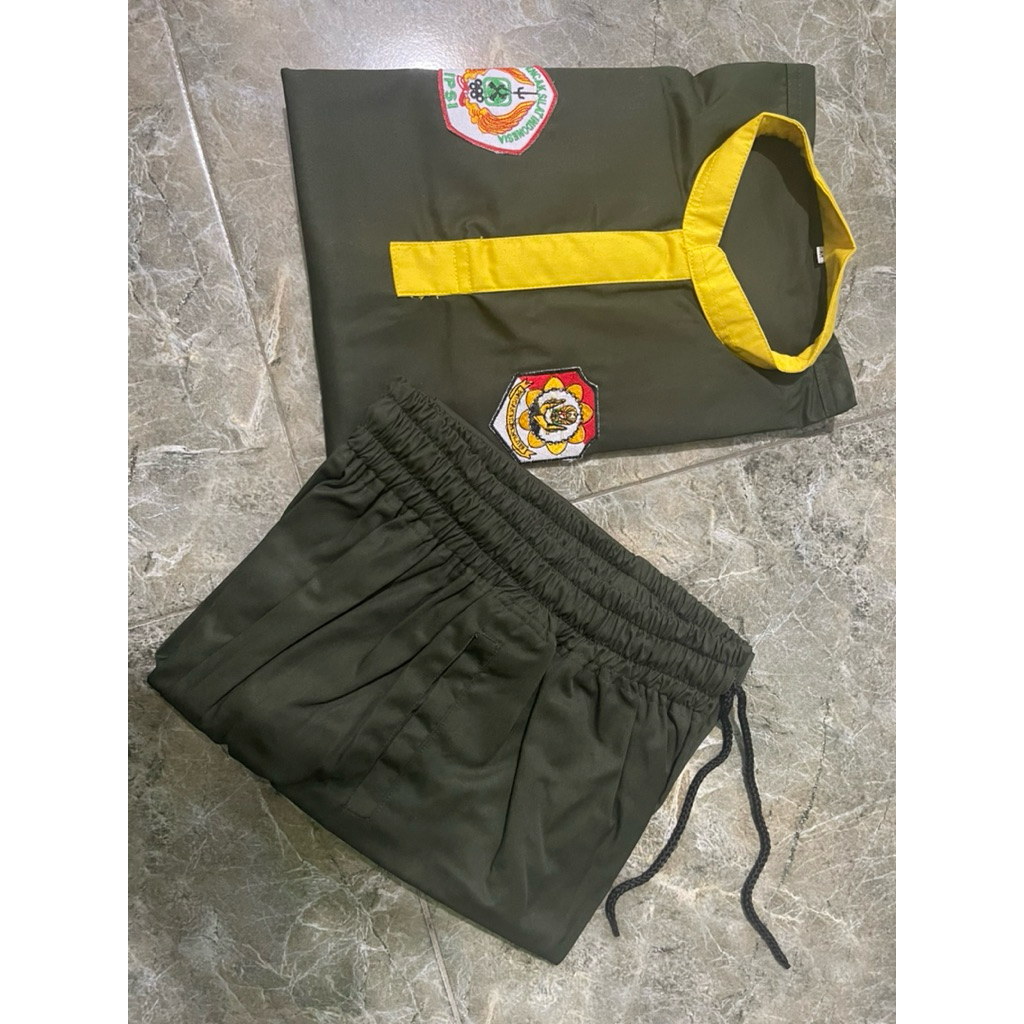 MILITARY PENCAK SILALT UNIFORM (PSM) + EMBROIDERY + เข็มขัด