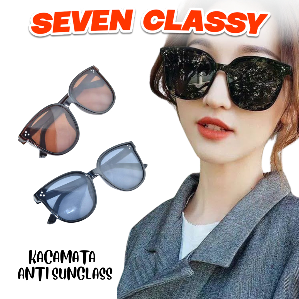 SC - KM184 ANTI-SUNGLASSES สําหรับผู้หญิงและผู้ชายพร้อมแว่นตาแฟชั่นแว่นตากันแดดนําเข้า